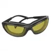 Yellow safety goggles with face shield GYS 047792
