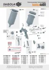 Ремкомплект 1,2XL для фарбопультів Sagola 4600 Xtreme 10011145
