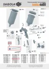 Repair kit 1.3 for Sagola 4600 Xtreme spray guns 10011138