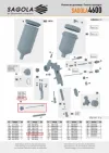 Ремкомплект 1,4 для фарбопультів Sagola 4600 Xtreme 10011140