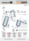 Sealing nut included in the Sagola spray gun kit  57212211