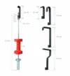 GYS 051928 Inertial hammer 6 kg with accessory set