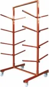 Rack on wheels for 8 bumpers GYS 059825