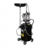 Installation for liquid and vacuum pumping of oil with a 65 l glass flask HAUVREX 2206651