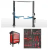 Hydraulic lifting machine 4 t, double-wheel drive HAUVREX HTL2140S with trolley with tools
