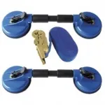 Set of 2 suction cups + windshield straps GYS 051966