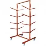 Rack on wheels for 8 bumpers GYS 059825