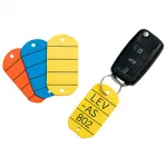 Plastic key tags SERWO 0850101