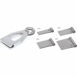 Set of 4 welding plates and traction clamps GYS 083493
