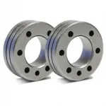 Set of 2 rollers type C for aluminum shot Ø 0.8/1.0 mm GYS 042148