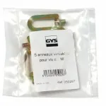 Гвинтові кільця для гвинтів з алюмінію М5 (5 шт) GYS 052635