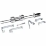 Impact hammer set 9 kg GYS 085930 with 6 hooks