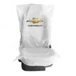 Seat covers 400 pcs. polyethylene, disposable with the Chevrolet logo 0990148