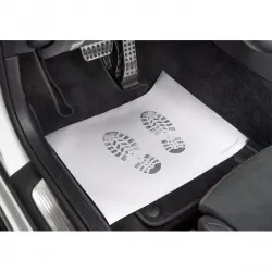 Паперові килимки 500 шт для салону автомобіля  SERWO 0991540