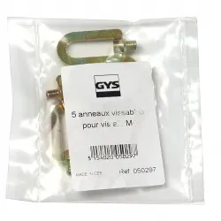Гвинтові кільця для гвинтів з алюмінію М4 (5 шт) GYS 050297