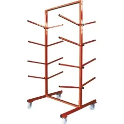 Rack on wheels for 8 bumpers GYS 059825